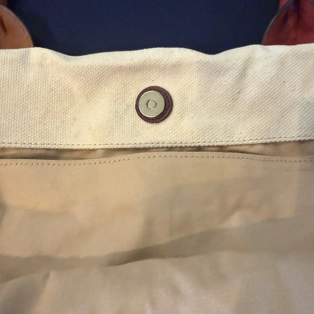 See By Chloe White and Brown Structured Tote - Picture 10 of 10